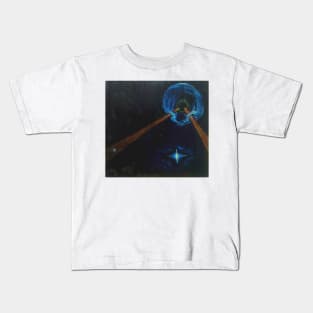 Oil Painting - Pulsar. 1991 Kids T-Shirt